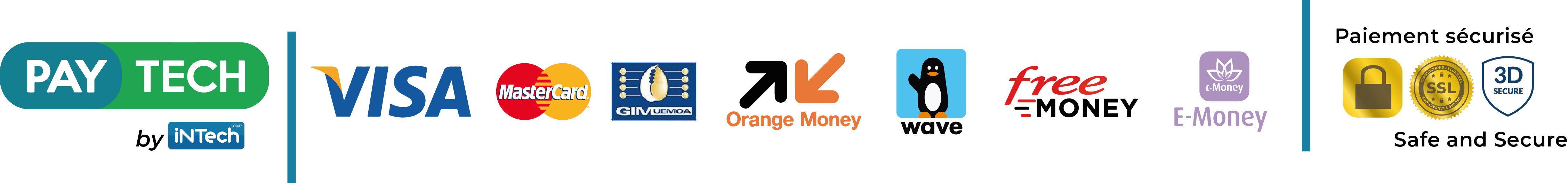 Paiement en ligne Avec Wave ou OM