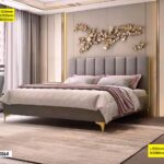 Lit capitonné - 006# - palazzo gris 1.50m