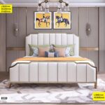 Lit capitonné - 832# - palazzo gris 1.80m