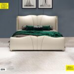Lit capitonné - 839# - palazzo beige 1.80m