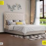 Lit capitonné - b822# - palazzo blanc _ 1.80m