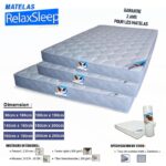 Matelas roll-pack à  ressorts ensachés (coil spring)