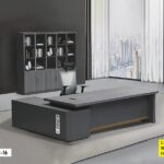 Table De Bureau Exécutif Gris