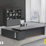 Table De Bureau Exécutif Gris