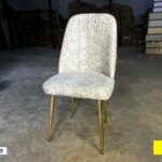 Chaise Blanc / Marron