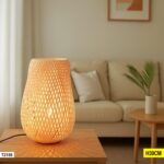 Abat-Jour - Lampe Tressage Ajouré  Ambiance