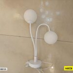 Abat-Jour - Lampe Flex  Double Globe Blanche