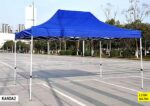Tente Extérieure 3X4,5M Rouge Et Bleue Abri Pliable Pour Marché Et Événements – Image 2