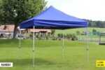 Tente Extérieure 2X2M Rouge Et Bleue Abri Compact Pour Marché Et Événements – Image 2