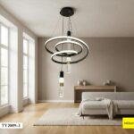 Lustre Suspendu Spirale Contemporain