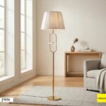 Lampe sur Pied Design Géométrique J9856